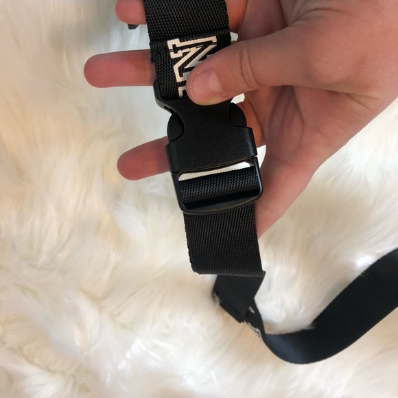 Victoria Secrets Pink Neon Yellow, Black and White Fanny Pack - Picture 7 of 7